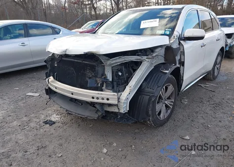 2020 Acura Mdx Standard from USA, damaged, VIN 5J8YD4H33LL044012